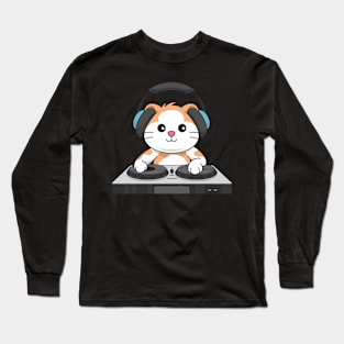 Hamster DJ Long Sleeve T-Shirt